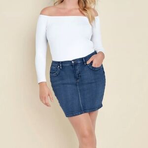 Venus Denim Mini Skirt Sz 2